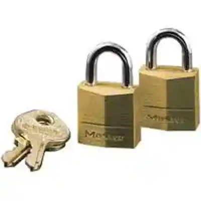 PADLOCK BRASS 7/16IN VRTCLR KA - Arlington Coal & Lumber