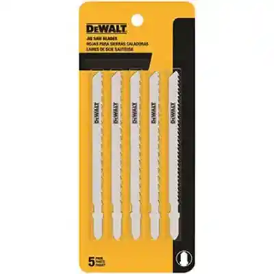 DW3753-5 JIGSAW BLADE 4" 6TPI 4IN 6TPI JIGSAW BLADE 5PK - Arlington Coal & Lumber