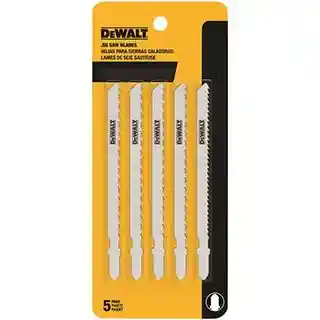 Main 1 - DW3753-5 JIGSAW BLADE 4" 6TPI 4IN 6TPI JIGSAW BLADE 5PK - Arlington Coal & Lumber