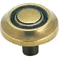 Main 1 - KNOB CABINET 1-1/4IN BRNSHD BR - Arlington Coal & Lumber