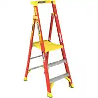 Main 1 - WERNER 3 FT. PODIUM LADDER 300 LB TYPE 1-A  (MODEL #PD-6203) - Arlington Coal & Lumber