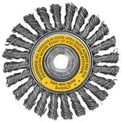 WHEEL BRSH CBL TWIST WIRE 4IN - Arlington Coal & Lumber
