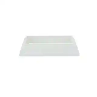Main 3 - 4" X 4" TIMBERTECH RADIANCE MATTE WHITE POST SKIRT (6/BX) - Arlington Coal & Lumber