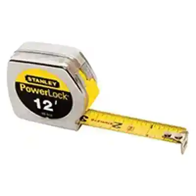 STANLEY POWERLOCK 12 FT STEEL TAPE MEASURE - Arlington Coal & Lumber