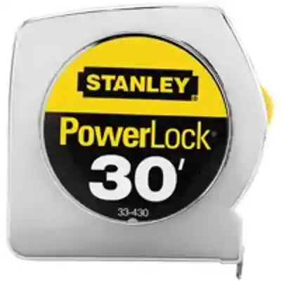 STANLEY POWERLOCK 30 FT STEEL TAPE MEASURE - Arlington Coal & Lumber