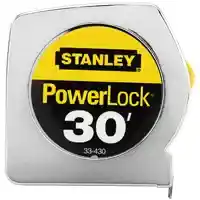 Main 1 - STANLEY POWERLOCK 30 FT STEEL TAPE MEASURE - Arlington Coal & Lumber
