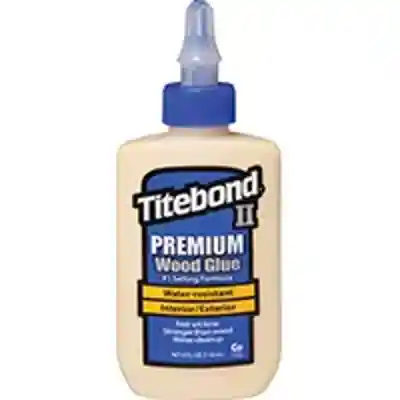 TITEBOND II PREMIUM WOOD GLUE INTERIOR/EXTERIOR WATER-RESISTANT 4OZ (BLUE) - Arlington Coal & Lumber