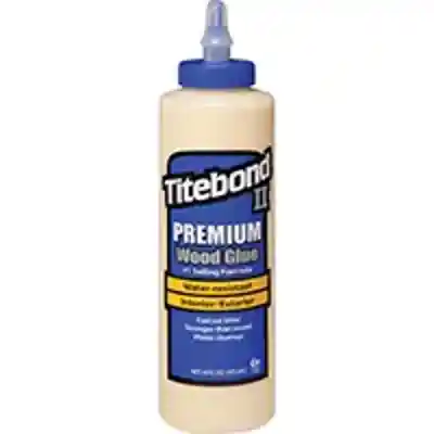 TITEBOND II PREMIUM WOOD GLUE INTERIOR/EXTERIOR WATER-RESISTANT 16OZ (BLUE) - Arlington Coal & Lumber