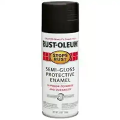 SEMI GLOSS BLACK SPRAY PAINT 12OZ - Arlington Coal & Lumber