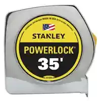 Main 1 - STANLEY POWERLOCK 35 FT STEEL TAPE MEASURE - Arlington Coal & Lumber