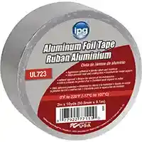 Main 1 - 2" X10 YD ALUMINUM FOIL TAPE ROLL - Arlington Coal & Lumber