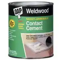 Main 2 - DAP WELDWOOD NON-FLAMMABLE CONTACT CEMENT GALLON (25336) GREEN - Arlington Coal & Lumber