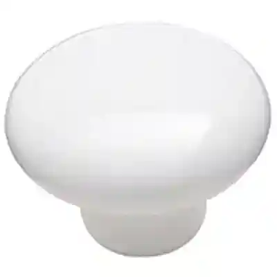 KNOB CABINET 1-1/2IN CRMC WHT - Arlington Coal & Lumber