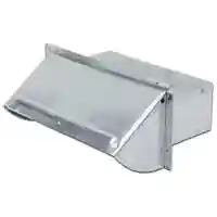 Main 1 - LAMBRO WALLCAP W/DAMPER ALUM WHT (106R) - Arlington Coal & Lumber