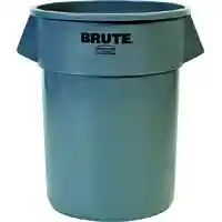 Main 1 - RUBBERMAID BRUTE 55-GAL REFUSE CONTAINER GRAY (FG265500GRAY) - Arlington Coal & Lumber