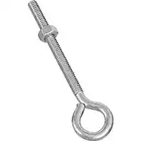 Main 1 - EYE BOLT W/NUT 1/4X4IN ZINC - Arlington Coal & Lumber