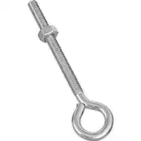 Main 1 - EYE BOLT W/NUT 1/4X4IN ZINC - Arlington Coal & Lumber