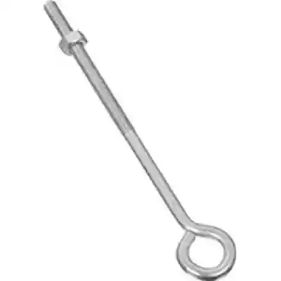 221143 EYEBOLT 1/4X6 ZINC EYE BOLT W/NUT 1/4X6IN ZINC - Arlington Coal & Lumber