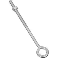 Main 1 - 221143 EYEBOLT 1/4X6 ZINC EYE BOLT W/NUT 1/4X6IN ZINC - Arlington Coal & Lumber