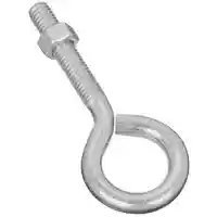 Main 1 - 3/8X4 ZINC HVYDTY EYE BOLT 221267 - Arlington Coal & Lumber