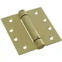 Main 1 - HINGE DOOR STL SPRNG 4IN BRS - Arlington Coal & Lumber