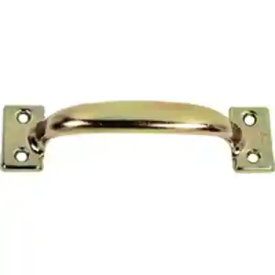 DOORPULL STEEL 5-3/4IN SAT BRS - Arlington Coal & Lumber