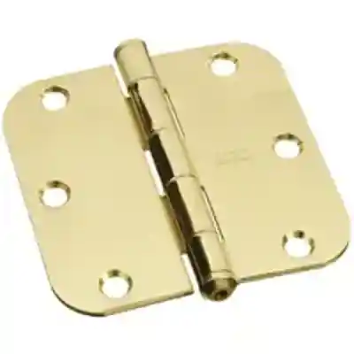 HINGE DOOR SLDBRS RD 3.5IN BRS - Arlington Coal & Lumber