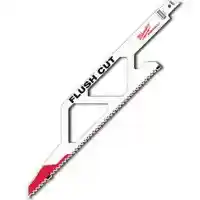 Main 1 - BLADE FLUSH CUT SAWZALL 1PK   48-00-1600 - Arlington Coal & Lumber