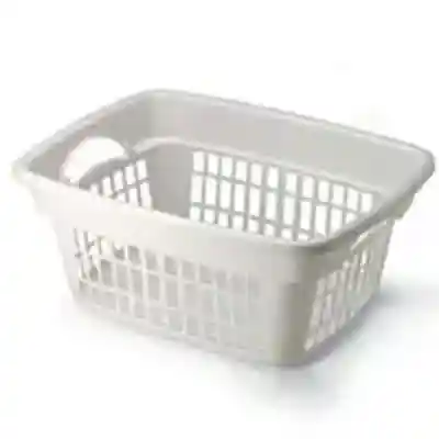 FG2874-00 WHITE LAUNDRY BASKET 1.25BU WHITE LAUNDRY BASKET - Arlington Coal & Lumber