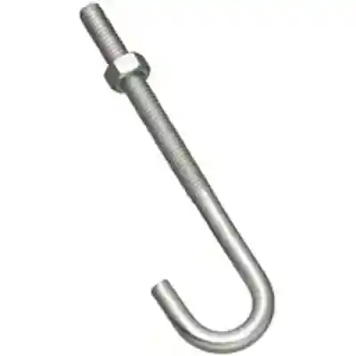 232926 J BOLT 5/16X5 ZINC BOLT J-HOOK 5/16X5IN ZINC - Arlington Coal & Lumber