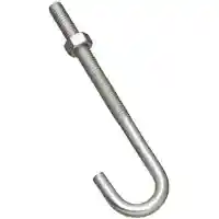 Main 1 - 232926 J BOLT 5/16X5 ZINC BOLT J-HOOK 5/16X5IN ZINC - Arlington Coal & Lumber