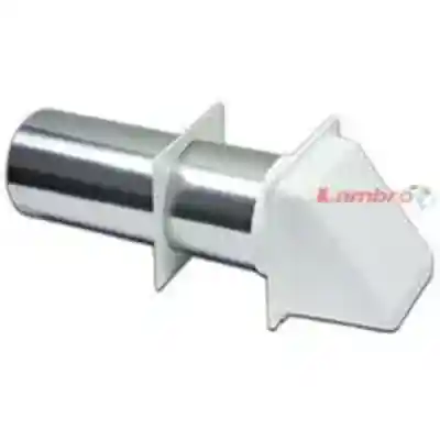 LAMBRO 4" WHITE PLASTIC DRYER VENT HOOD (224W) - Arlington Coal & Lumber