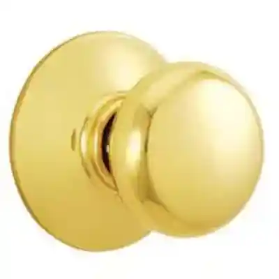 SCHLAGE F170PLY605 PLYMOUTH DUMMY KNOB BRIGHT BRASS ** BOXED ** - Arlington Coal & Lumber