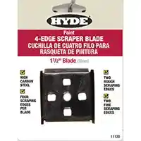 Main 1 - HYDE 4-EDGE SCRAPER BLADE (1-1/2" BLADE) - Arlington Coal & Lumber