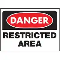 Main 1 - SIGN OSHA DANGER RESTRCTEDAREA - Arlington Coal & Lumber