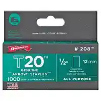 Main 1 - 208 FLT STAPLES 1/2" 1000/BX - Arlington Coal & Lumber