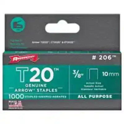 206 FLT STAPLES 3/8" 1000/BX - Arlington Coal & Lumber