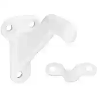 Main 1 - BRACKET HANDRAIL ALUM WHITE - Arlington Coal & Lumber
