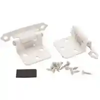Main 2 - BPR3429W WHT SEMI-CONCEALED HINGE STL - Arlington Coal & Lumber