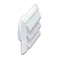 Main 1 - LAMBRO HOOD LOUVER PLST 4IN WHT (2676W) - Arlington Coal & Lumber