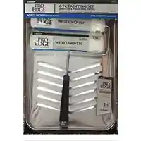 Main 1 - ROLLER/TRAY WOVEN WHT 6PC SET - Arlington Coal & Lumber