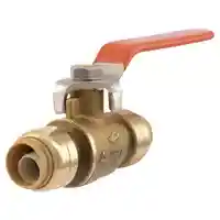 Main 1 - SHARKBITE SLIP BALL VALVE 1/2 X 1/2 IN 2 PORTS/WAYS BRASS (22222-0000LFA) - Arlington Coal & Lumber
