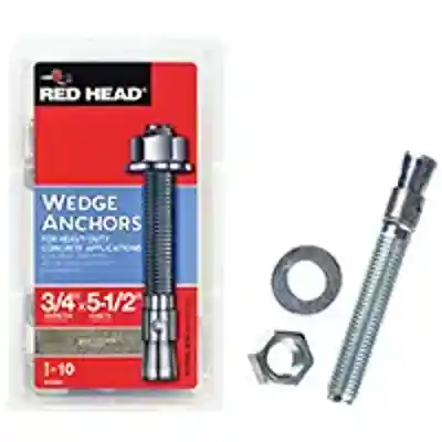 01992 ANCHOR WEDGE 3/4X5-1/2IN ANCHOR WEDGE 3/4X5-1/2IN 10PK - Arlington Coal & Lumber