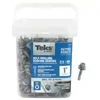 Main 1 - TEKS 21418 SCREW ROOF HWH NO12X1IN SCREW ROOFING HWH NO12 X 1IN - Arlington Coal & Lumber