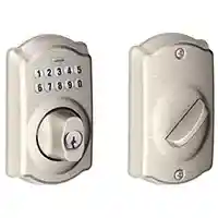 Main 1 - ELECTRONIC DEADBOLT STN NICKEL - Arlington Coal & Lumber
