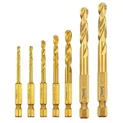 DRILL BIT SET TITANIUM 7PC - Arlington Coal & Lumber