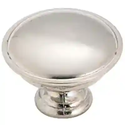 1-5/16" BRUSHED CHROME KNOB - Arlington Coal & Lumber