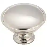 Main 1 - 1-5/16" BRUSHED CHROME KNOB - Arlington Coal & Lumber