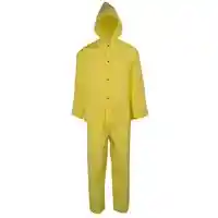 Main 1 - BOSS 20-MIL PVC/POLY RAINSUIT MEDIUM 3PC YELLOW - Arlington Coal & Lumber