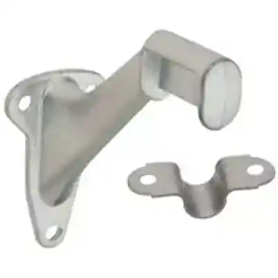 3" SATIN CHROME HANDRAIL BRACKET (830-134) - Arlington Coal & Lumber